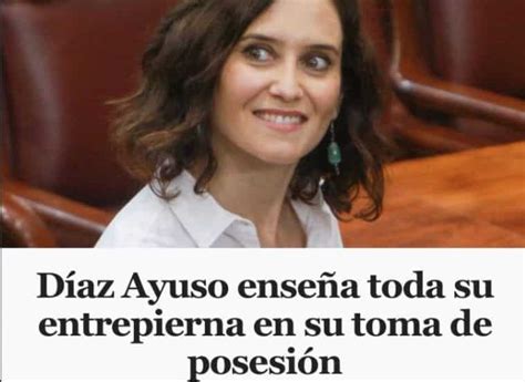 ayuso gorda|La noticia sobre la entrepierna de Díaz Ayuso que。